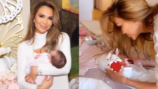 Ексклузивно в goreshto.net! Ивайла Бакалова даде живот на малката принцеса Вяра