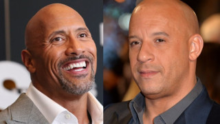 Скалата и Вин Дизел не скриха сълзите си за Пол Уокър!