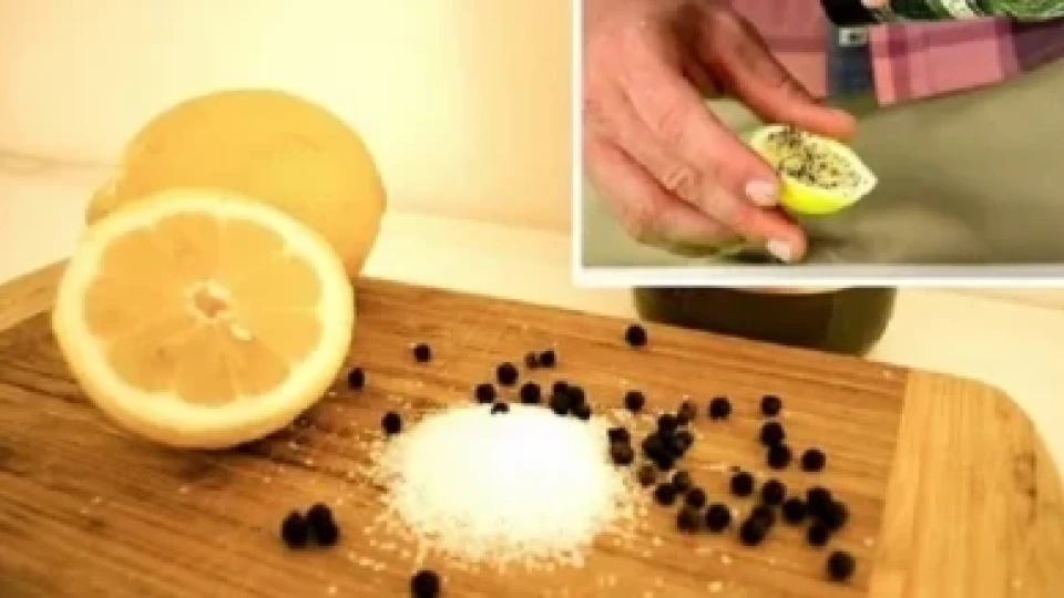 Какво можем да излекуваме само с пипер, сол и лимон
