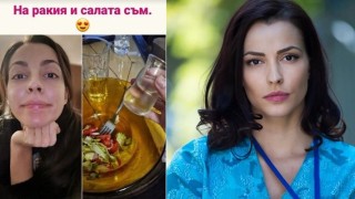 Опасна: Актрисата Неда Спасова лющи ракия и се хвали! (ВИЖ ТУК)