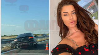 Пияната до козирката Дебора катастрофира! Затварят я за дълго