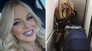 Има мъж, ама друг път: Натали Трифонова си показа напращелите бомби след раждането! (СНИМКИ)