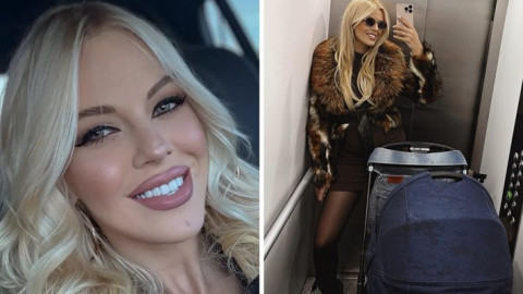 Има мъж, ама друг път: Натали Трифонова си показа напращелите бомби след раждането! (СНИМКИ)