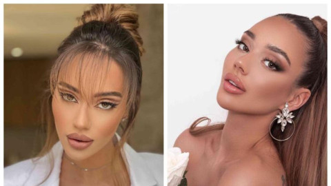 ГОЛАТА Биляниш потресе нета: Силиконови цици, щръкнали зърна и... анорексично тяло! (ето я в натура - СНИМКИ)