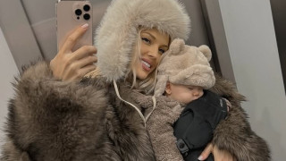 Натали Трифонова най-накрая показа лицето на сина си Арън