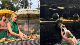 Влюбената "кака" Маги Томова пречиства Калоян на остров Бали: Той гледа като теле! (СНИМКИ)