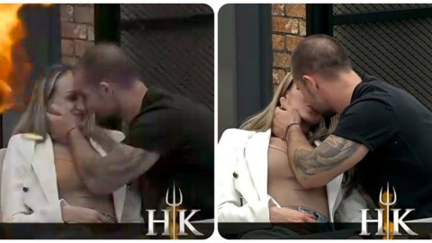 Случи се: Илиян Събков награби Деси в Хелс Китчън, впи устни в нейните! (още подробности)