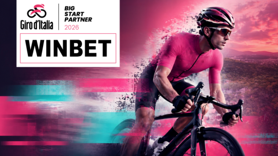 WINBET ще бъде официален спонсор на „Grande Partenza“ на Giro d’Italia 2026 в България