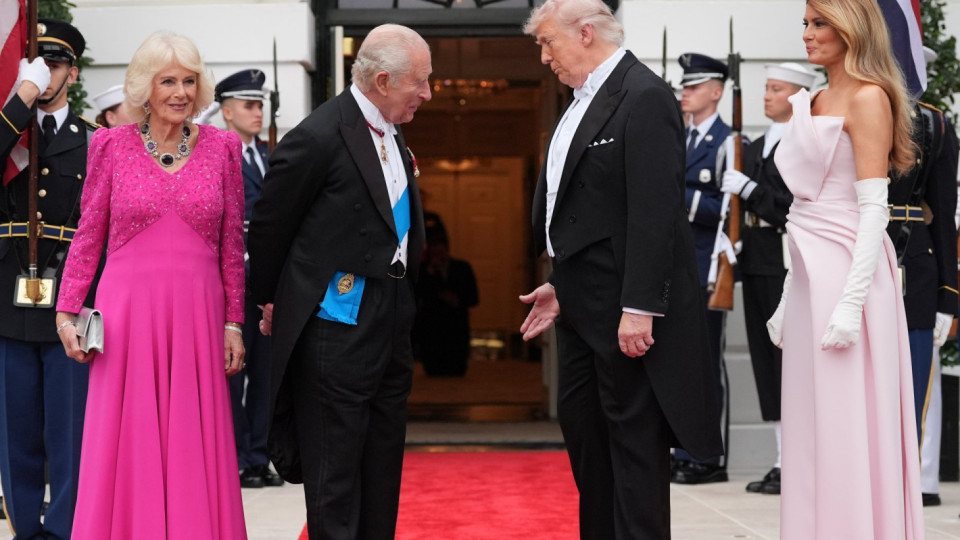 На 4 очи в САЩ: Историческото посещение на Чарлз и Камила в снимки (галерия)