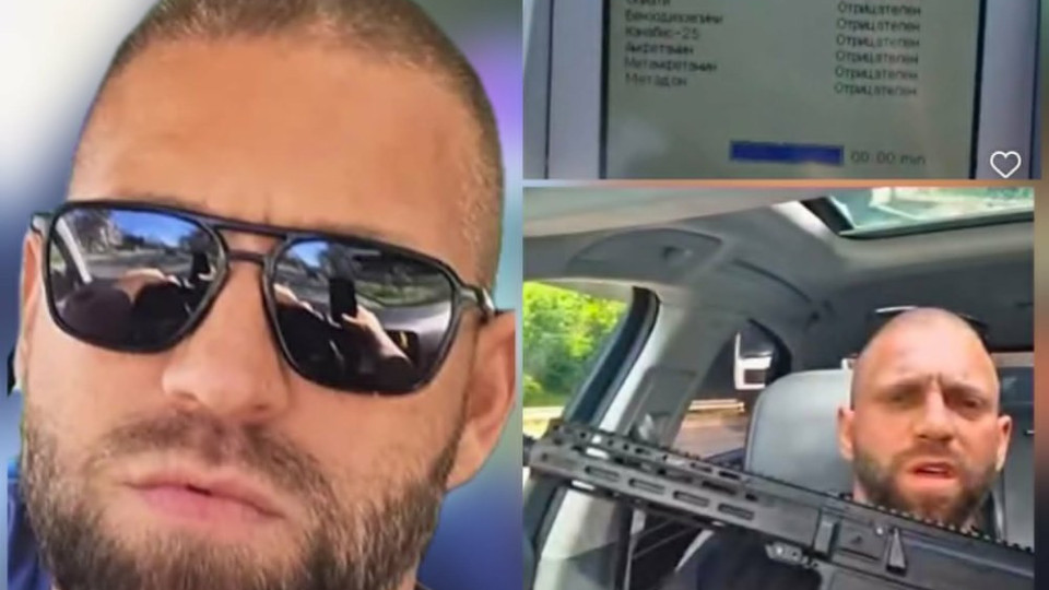 Стоян Колев се прави на бог пред камерата докато чака поредната присъда