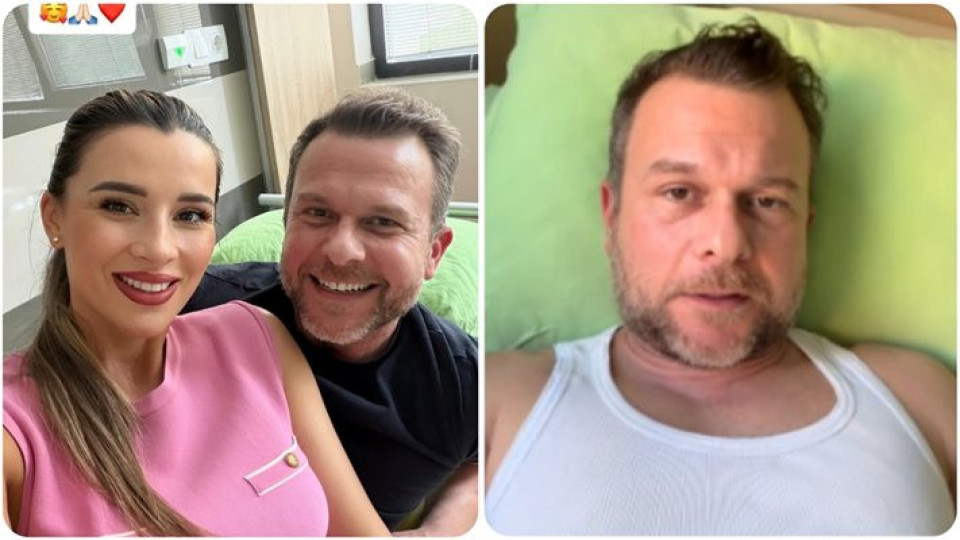 Жената на Ненчо Балабанов от болницата: Много се изплаших, но вече се подобрява! (още подробности)